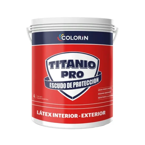 172746-800-auto Latex interior-exterior Titanio Pro Colorin 4Lts