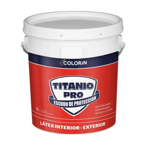 Latex interior-exterior Titanio Pro Colorin 10Lts