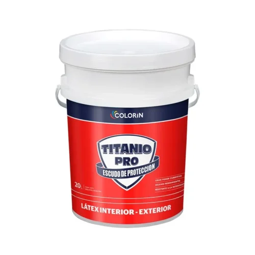 Latex interior-exterior Titanio Pro Colorin 20Lts