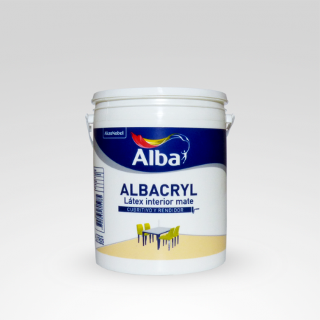 Latex Albacryl Interior Alba X 4 LTS