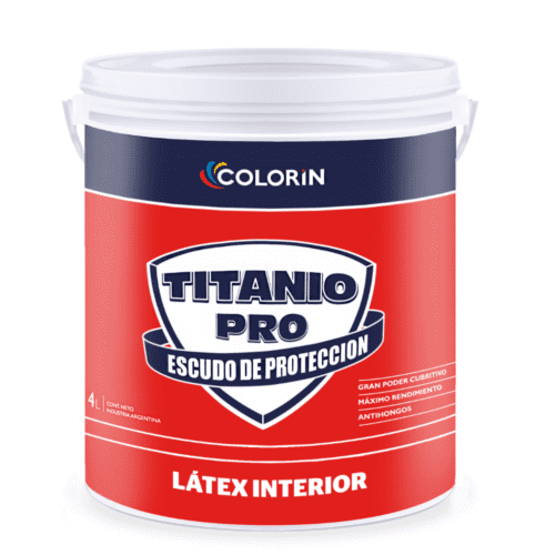 Latex interior Titanio Pro Colorin 10Lts
