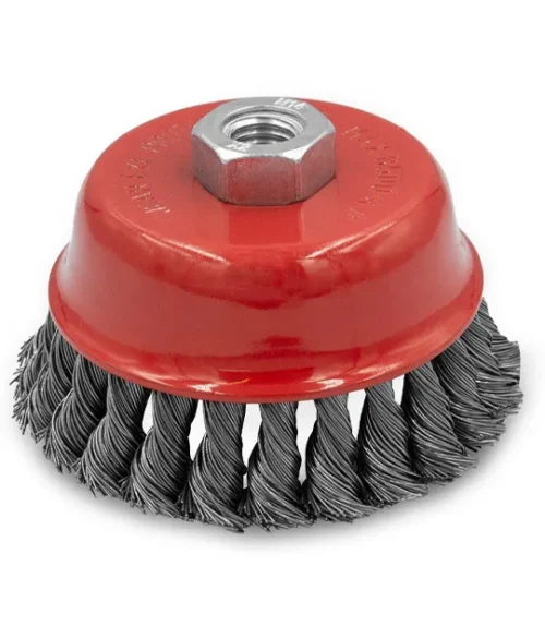 Cepillo Copa para Amoladora Angular Trenzado Bremen