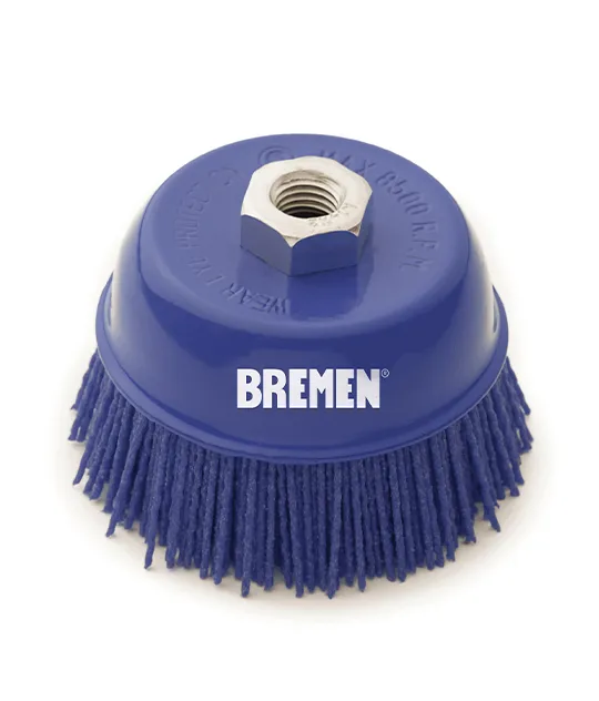 159691-800-auto Cepillo Copa Abrasivo para Amoladora Angular Bremen