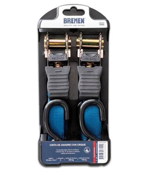 160164-800-auto Cintas de Amarre con Crique Bremen