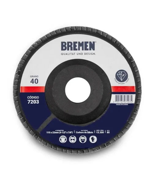 Discos Flap - Carburo de Silicio Bremen