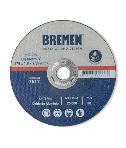 Disco de Corte para Cortadora de Alta Velocidad Bremen