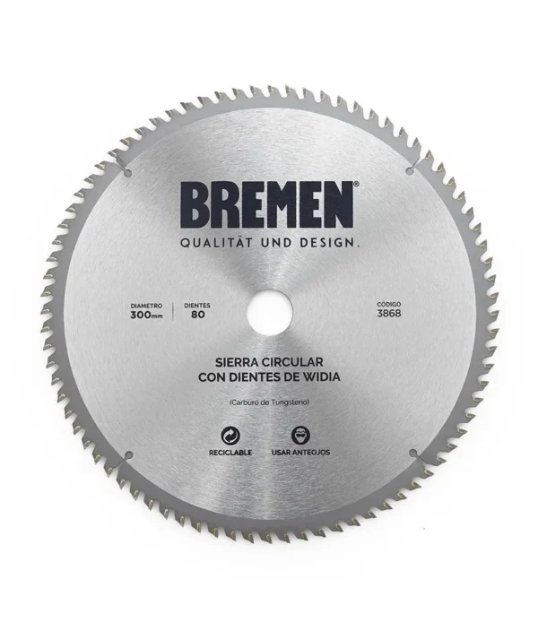 160425-800-auto Sierra Circular con Dientes de Widia Bremen
