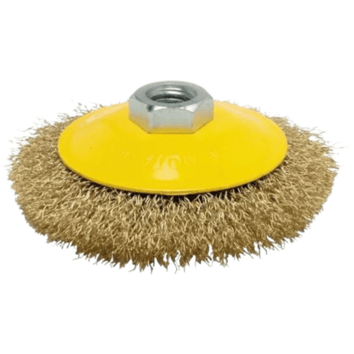 Cepillo Acero Cónico / Amoladora Angular Mota