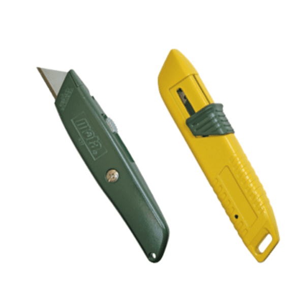 23 Cutters metálicos-hoja trapezoidal Mota