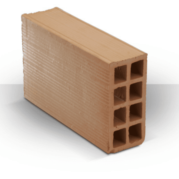 25 Ladrillo Cerámico Hueco 8 x 18 x 30