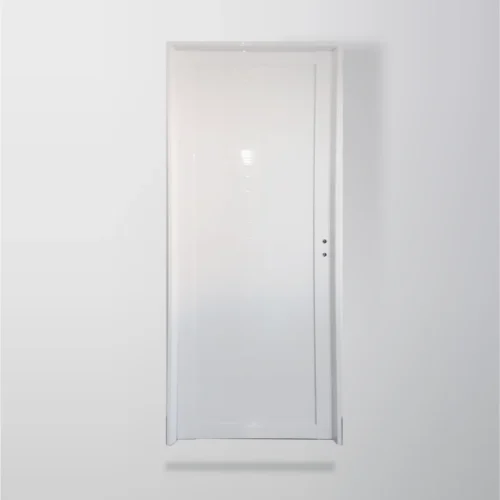 Puerta aluminio ciega tablero tubular 36mm